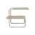 Beistelltisch Level metall beige / 55 x 35 x H 45 cm - Ferm Living