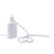 Lampada da tavolo Daily Glow - Savon LED materiale plastico bianco / Resina - 16 x 10 x H 29,5 cm - Seletti