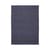 Teppich Channel textil blau / 140 x 200 cm - Handgewebt - Hay