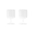 Set de 2 verres à vin Ripple verre/ 27 cl - Ferm Living