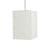 Abat-jour Paper Shade Cube papier blanc / 38 x 38 x H 55 cm - Hay
