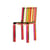 Chaise Rainbow plastique multicolore / Patrick Norguet, 2000 - Cappellini