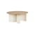 Gavo Coffee table natural wood / Ø 95 x H 44 cm - NOO.MA