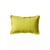 Cuscino  tessuto giallo / 50 x 30 cm - Lino - HK LIVING