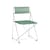 Chaise empilable X-Line INDOOR métal vert / Réédition 1977 - Acier perforé - Hay