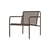 Fauteuil bas Dapple métal marron - Ferm Living
