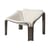Fauteuil rembourré F300 tissu blanc / Pierre Paulin, réédition 1966 - Gubi