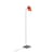 Lampada a stelo La Lampe de Bureau Reading vetro rosso / Lampada da lettura - Charlotte Perriand, 1965 - Nemo