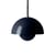 Suspension Flowerpot VP10 métal bleu / Ø16 cm - By Verner Panton, 1968 - &tradition