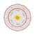 Teller Il frutto della passione - Star keramik rot / Ø 26,5 cm - Bitossi Home