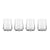 Set de 4 verres long drink Eugenia - Alessi