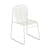 Chaise empilable Riviera métal blanc - Emu