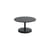 Linear Coffee table metal black / Ø 70 x H 40 cm - Muuto