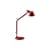 Lampe de bureau Tolomeo Micro métal rouge / 1987 - Artemide