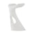 Tabouret de bar Koncord plastique blanc / H 70 cm - Slide
