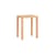 Tabouret Peg bois naturel - MOEBE