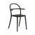 Fauteuil empilable Generic C plastique noir - Kartell
