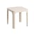 Table d'appoint Net beige / 40 x 40 x H 40 cm - NARDI