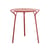 Tavolo rotondo HiRay metallo rosso / Metallo - Ø 60 cm - Kartell