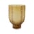 Vase Arura Trio verre orange / 18,5 x 16,2 x H 25 cm - Verre texturé - AYTM