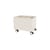 Coffre à roulettes Colour Box II bois blanc / 46.8 x 35,4 x H 37.8 cm - MONTANA