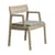 Coussin d'assise  tissu gris / Pour fauteuil Costes - Ethimo