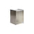 Rivet Box Table End table metal / W 33.8 x H 48.1 x D 32.8 cm - Hammered by hand - Frama 