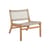 Fauteuil bas Jack Woven Outdoor / Corde - Ethnicraft