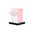 Table d'appoint Super Side Table bois quadrillage rouge / 42,3 x 42 cm x H 54,6 cm - Seletti
