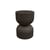 Tabouret Piapolo métal marron / Coffre rangement - Fermob