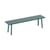 Banc Fred's métal vert / L 160 cm - 3 places - Fatboy