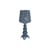 Bodenleuchte Mini Kabuki LED plastikmaterial blau / H 70 cm - Kartell