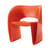 Fauteuil Raviolo plastique orange / Ron Arad, 2011 - Magis