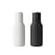 Pfeffer- und Salzmühlen-Set Bottle plastikmaterial weiß schwarz / 2er-Set - Soft Touch Silikon - Audo Copenhagen