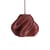 Suspension Soft Serve 02 rouge / Ø 31 x H 25 cm - CRÈME ATELIER