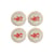 Set de 4 assiettes à mignardises Hadden / Ø 13 cm - Bloomingville
