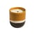Candela profumata Sicilia ceramica giallo - Maison Sarah Lavoine
