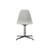 RE DSL - Eames Plastic Side Chair Chair plastic material white / (1950) - Base La Fonda / Recycled - Vitra