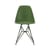 Chaise RE DSR Colours - Eames Plastic Side Chair / (1950) - Pieds colorés / Recyclé - Vitra