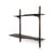 Bureau mural PI bois marron / L 140 x Prof. 48 cm - Ethnicraft