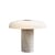 Lampada da tavolo Tropico Media LED vetro pietra bianco / LED - H 32 cm / Vetro & marmo - Fontana Arte