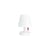 Lampe extérieur sans fil rechargeable Edison the Mini La Surprise plastique blanc / Ø 9 x H 15 cm - Fatboy