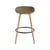 Tabouret de bar Mat / H 75 cm - Algue marine / Pieds hêtre - Normann Copenhagen