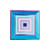 Coupelle Scala céramique bleu violet / Vide-poche - 11,4 x 11,4 cm - Jonathan Adler