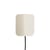 Applique con presa Apex metallo bianco / Orientabile - Hay