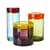 Boccale Large vetro multicolore / Set di 3 - Vetro soffiato a bocca - Pols Potten