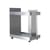 Desserte Lager métal / 60 x 38 x H 70,5 cm - Aluminium - Ferm Living