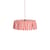 Paralume Vibes tessuto rosso / Ø 40 x H 12 cm - Voile di cotone - NOBODINOZ