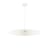 Sospensione Carmen Medium tessuto bianco / LED - Ø 90 cm - Hartô
