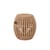 Hocker Swing holz natur / Teakholz - Unopiu